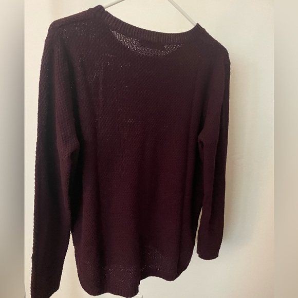 Cotton On Burgundy Sweater, Small - Picture 2 of 2
